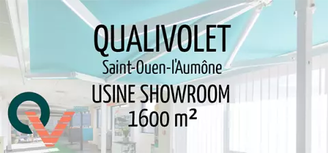 Volet roulant électrique Qualireno Lames 56 mm Fabricant français