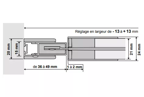 Joint brosse 13 mm pour moustiquaire